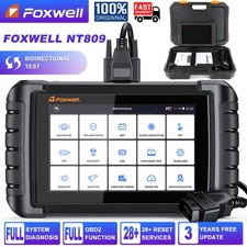 Foxwell NT809 All System Bidirectional Car OBD2 Diagnostic Scanner Oil Reset BMS