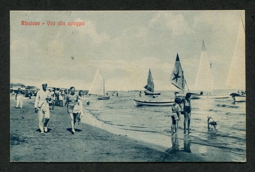 Er564 cartolina riccione - cartolina,