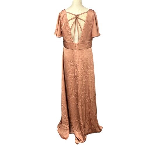 Maxi abito azazie raso linea - maxi, a