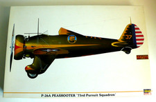 KIT HASEGAWA 1/32 è    P-26   PEASHOOTER  73RD   TRÈS BON ÉTAT COMPLET  39x26cm
