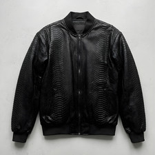 Giacca pelle uomo - giacca, di