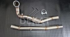 DOWNPIPE INOX TUBO CATALIZZATORE VW GOLF 7 R AUDI A3 S3 LEON CUPRA 4x4 2.0 TSI