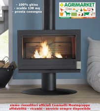 Stufa a legna MONTEGRAPPA COLETTE 12kW CONSEGNA IMMEDIATA! Chiedi lo SCONTO!