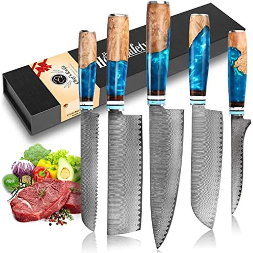 Coltello damascato strati - 67,