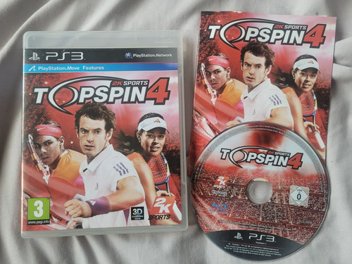 Top spin playstation - spin, 4