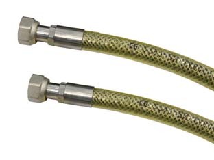 Tubo gas flessibile acciaio - in,