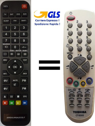 Telecomando gia programmato - telecomando,