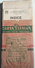 CARTA D'ITALIA del TOURING CLUB ITALIANO - FOGLIO 17 - PISA - 1908