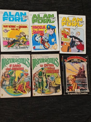 Lotto fumetti magnus alan - lotto,