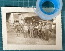 Rara Foto Mietitrebbiatrice a Frosinone anni’ 20