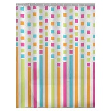PEVA SHOWER CURTAIN 'PARTY'