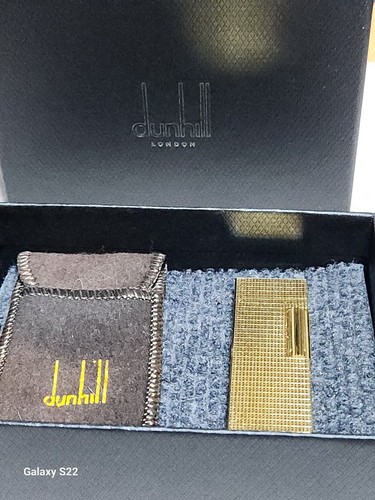 Accendino gas dunhill oro - gas,