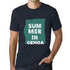 Uomo Maglietta Estate A Genova