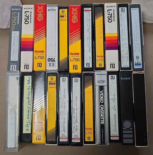 Lot betamax home movie - lot,