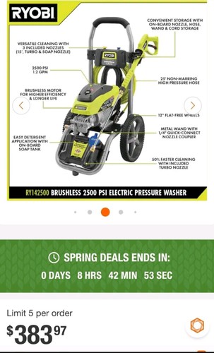Idropulitrice elettrica - , ad