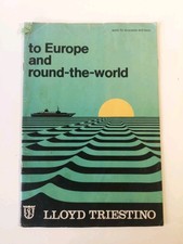 Volantino lloyd triestino - volantino, 1975