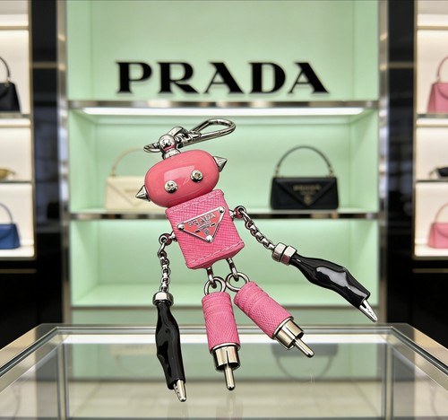 Portachiavi prada robot trucco - portachiavi,