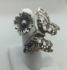 Anello Margherita/Farfalla Argento