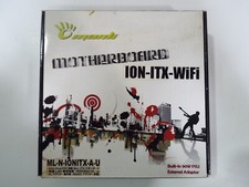 Manli ION ITX WiFi ML-N-IONITX-A-U Scheda Madre, Adattatore AC Alimentatore Atom 330 e 90W