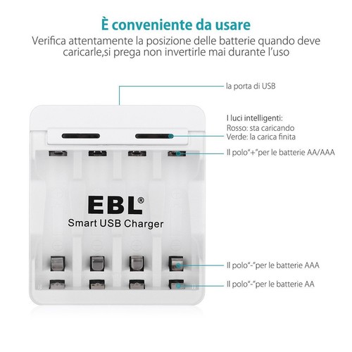 Caricabatterie stilo mini - caricabatterie,
