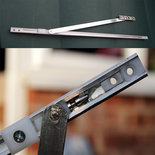 Braccio limitatore porta upvc - limitatore,