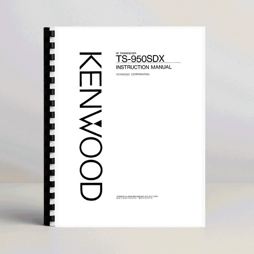 Kenwood 950sdx manuale - kenwood, di