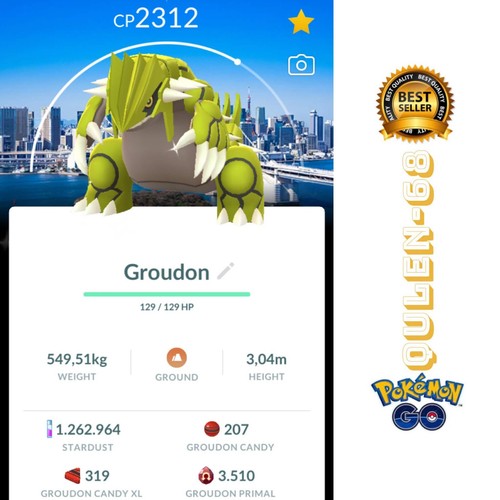 Pokémon shiny groudon - pokémon,