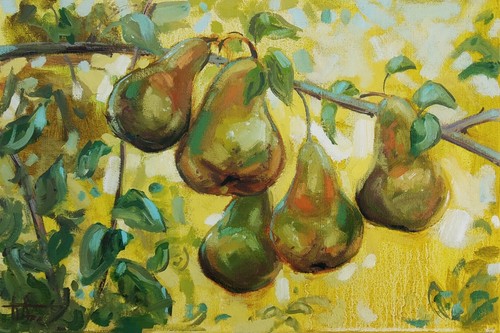 Dipinto tela pere - tela,