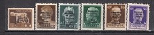 A-10605- 1944 Emissioni locali - BASE ATLANTICA Sas.24-29 6v nuovi MNH**