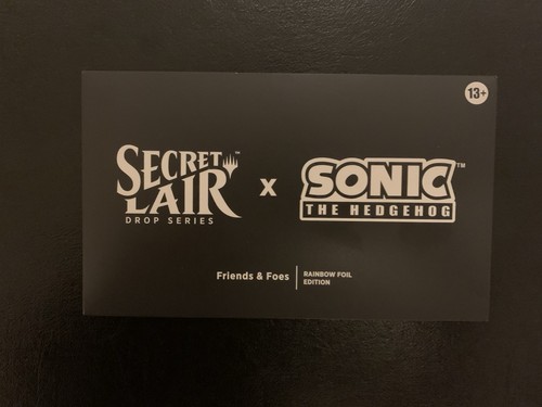 Mtg foil sonic secret - ,