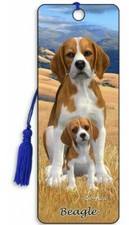 Beagle Dog Puppy 3D Bookmark