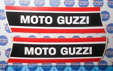 ADESIVO STICKER VINTAGE AUTOCOLLANT AUFKLEBER MOTO TUNING MOTO GUZZI COPPIA