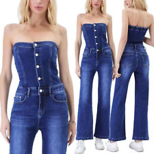 Salopette jeans donna overall