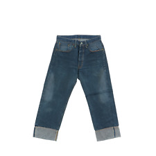 Levi's 501 Big E Cimosa W32 L32 jeans replica usato denim (Cod.SJ570) Levis