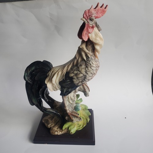 Grande statuina vintage gallo - statuina,