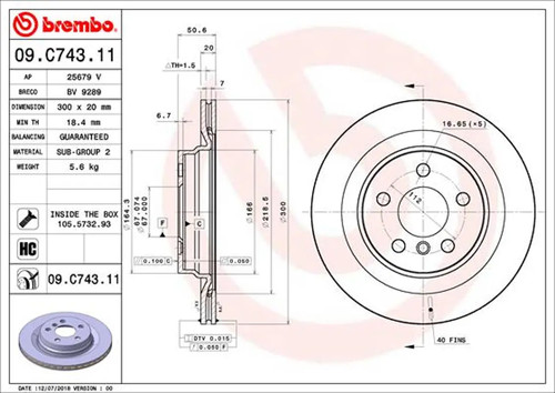 Set freni disco brembo - freni,