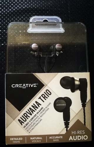 Auricolari creative aurvana - auricolari,