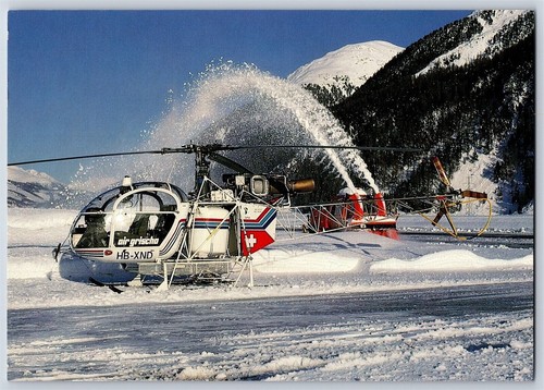 Cartolina elicottero air - cartolina,