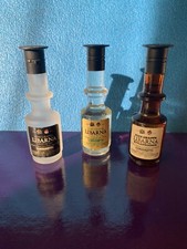lotto 3 mignon fine grappa libarna gambarotta ruta-cristallo-stravecchia 3cl