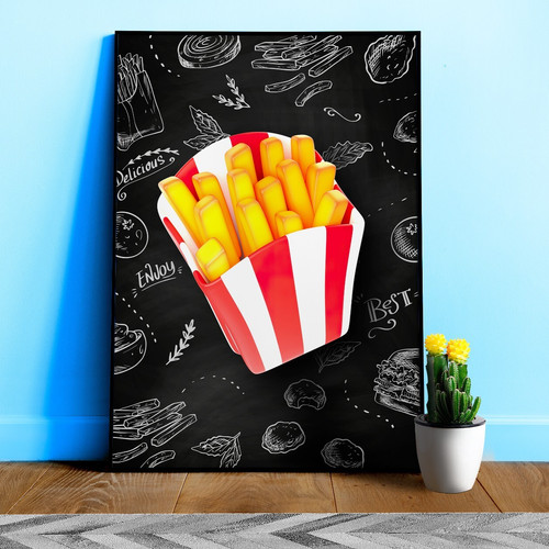 Poster patatine fritte - ,