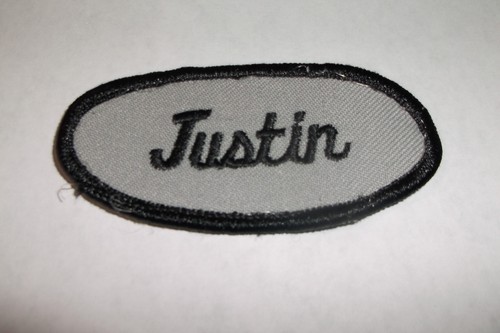 Justin usato ricamato vintage - ricamato,
