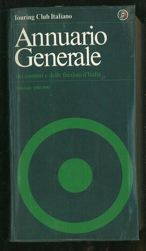Annuario generale dei comuni - , e