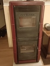 Stufa  a Legna E pellet Mod. K35 Prisma