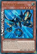 X-CROSS CANNON • (X-Incrocio Cannone) • Ultra R • MZTM EN018 • 1Ed • Yugioh!
