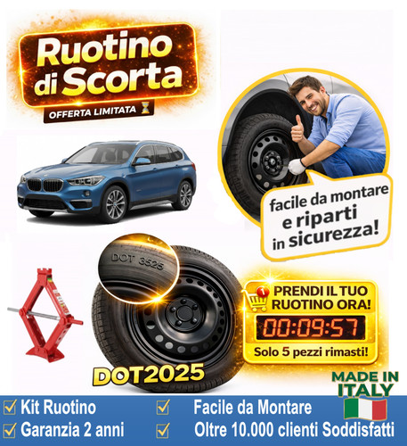 Ruotino scorta per - ruotino, 17”