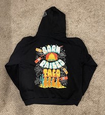 Felpa con cappuccio Born X Raised x Taco Bell 60° anniversario 2022 taglia X-Large usata