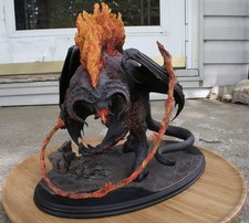 Figurina Sideshow/Weta LOTR Balrog di Moria nuova con scatola/nbd rara!! Leggi Descrizione!!