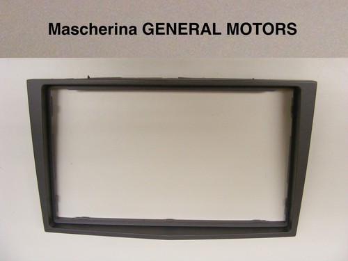 Mascherina autoradio doppio - mascherina, 2