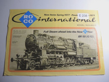 ROCO: catalogo Internazionale