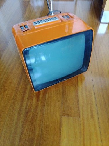 Vintage televisore - televisore, tv